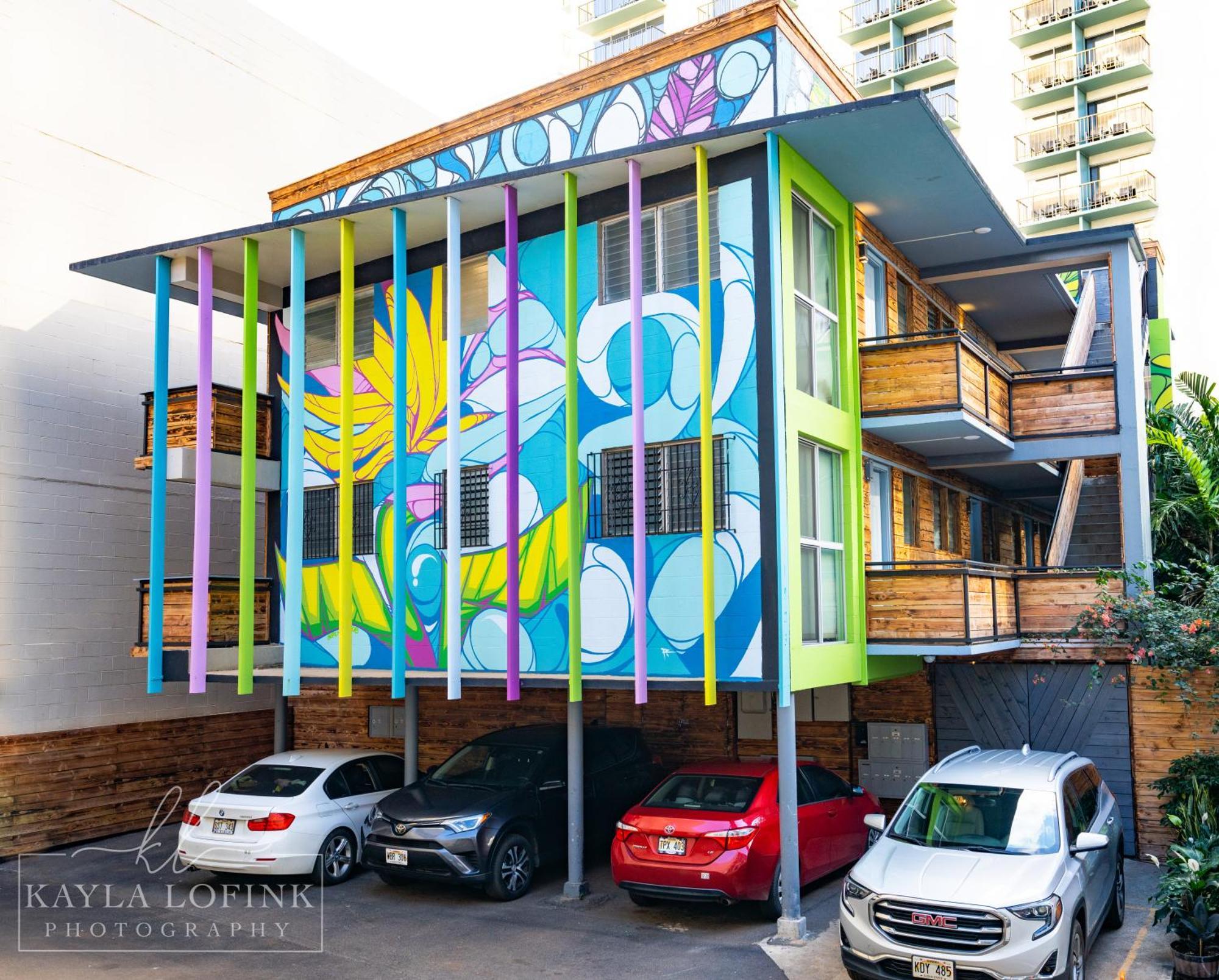 Honu Waikiki By Aloh Hostel Хонолулу Екстериор снимка